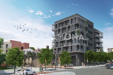 Brandneue Apartments mit Terrasse in der Via Augusta in Sarria