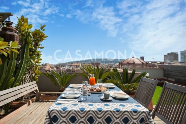 RESERVED - Designer and Exterior Penthouse with Two Large Terraces and Tourist License