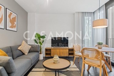 Appartement moderne et élégant de 2 chambres et 2 salles de bains dans le prochain Poblenou